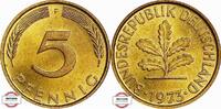 BRD 5 Pfennig J 382-Kursmünze -