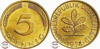 BRD 5 Pfennig J 382-Kursmünze -