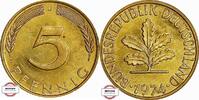 BRD 5 Pfennig J 382-Kursmünze -