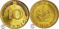BRD 10 Pfennig J 383 Seltenes Jahr und Buchstabe -