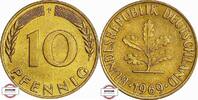 BRD 10 Pfennig J 383-Kursmünze -