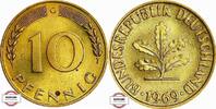 BRD 10 Pfennig J 383-Kursmünze -