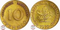 BRD 10 Pfennig J 383-Kursmünze -
