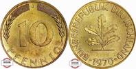 BRD 10 Pfennig J 383-Kursmünze -