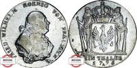 PREUSSEN 1 Thaler DAV 2599 - geprägt unter König Friedrich Wilhelm II. -