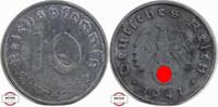 DEUTSCHLAND 10 Reichspfennig J 371 - Kursmünze aus dem Dritten Reich -