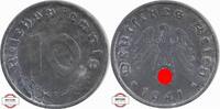 DEUTSCHLAND 10 Reichspfennig J 371 - Kursmünze aus dem Dritten Reich -