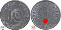 DEUTSCHLAND 10 Reichspfennig J 371 - Kursmünze aus dem Dritten Reich -