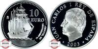 SPANIEN 10 € KM 1052 - 75 J. Schulschiff Juan Sebastian de El Cano -