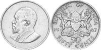 KENIA 50 Cents KM 4 - Kursmünze -