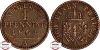 PREUSSEN 1 Pfennig AKS 108 - geprägt unter König Wilhelm -