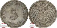 KAISERREICH 5 Pfennig J 12 - Kursmünze aus dem Kaiserreich -