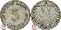 KAISERREICH 5 Pfennig J 12 - Kursmünze aus dem Kaiserreich -