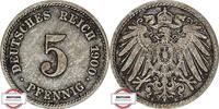 KAISERREICH 5 Pfennig J 12 - Kursmünze aus dem Kaiserreich -