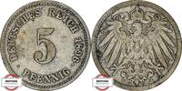 KAISERREICH 5 Pfennig J 12 - Kursmünze aus dem Kaiserreich -
