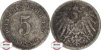 KAISERREICH 5 Pfennig J 12 - Kursmünze aus dem Kaiserreich -