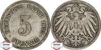 KAISERREICH 5 Pfennig J 12 - Kursmünze aus dem Kaiserreich -