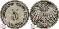 KAISERREICH 5 Pfennig J 12 - Kursmünze aus dem Kaiserreich -
