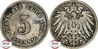 KAISERREICH 5 Pfennig J 12 - Kursmünze aus dem Kaiserreich -
