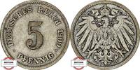 KAISERREICH 5 Pfennig J 12 - Kursmünze aus dem Kaiserreich -