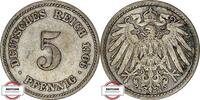KAISERREICH 5 Pfennig J 12 - Kursmünze aus dem Kaiserreich -