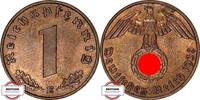 DRITTE REICH 1 PFENNIG J 361 - Kursmünze -