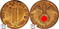 DRITTE REICH 1 PFENNIG J 361 - Kursmünze -