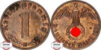 DRITTE REICH 1 PFENNIG J 361 - Kursmünze -