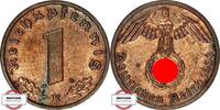 DRITTE REICH 1 PFENNIG J 361 - Kursmünze -