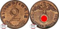 DRITTE REICH 2 PFENNIG J 362- Kursmünze -