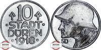DÜREN 10 Pfennig Funck 105.7 - Notgeld der Stadt Düren - selten - TOP -