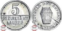 LAUFEN 5 Pfennig Funck 277.1 - Notgeld des Bezirksamtes Laufen -