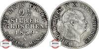 PREUSSEN 2 1/2 Silbergroschen AKS 84 - geprägt unter König Friedrich Wilhelm IV. -