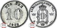 10 Öre 1903 SCHWEDEN KM 755 - geprägt unter König Oscar II. VZ