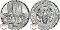 POLEN 20 Zloty KM 67 - Getreidefeld vor einem Hochhaus -