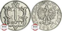 POLEN 1 Zloty KM 14 - Staatswappen -