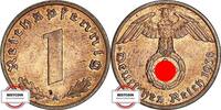 DEUTSCHLAND 1 Reichspfennig J 361 - geprägt im Dritten Reich -
