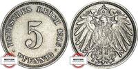 KAISERREICH 5 Pfennig J 12 - Kursmünze -