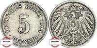 KAISERREICH 5 Pfennig J 12 - Kursmünze -