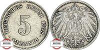 KAISERREICH 5 Pfennig J 12 - Kursmünze -