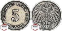 KAISERREICH 5 Pfennig J 12 - Kursmünze -
