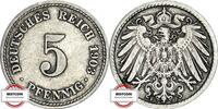 KAISERREICH 5 Pfennig J 12 - Kursmünze -