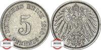 KAISERREICH 5 Pfennig J 12 - Kursmünze -