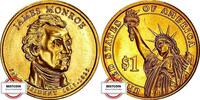 1 $ 2008 P KM 426 - James Monroe - 5. Präsident der USA VZ-STG