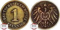 DEUTSCHLAND 1 Pfennig J 10 - Kursmünze aus dem Kaiserreich -