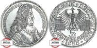 BRD 5 DM 1955 G J 390 - Markgraf von Baden VZ 170,00 EUR Differenzbesteuert nach §25a UStG zzgl. 5,90 EUR Versand