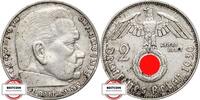 DRITTE REICH 2 Reichsmark J 366 - Paul von Hindenburg -