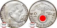 DRITTE REICH 2 Reichsmark J 366 - Paul von Hindenburg -