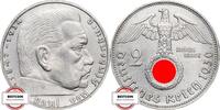 DRITTE REICH 2 Reichsmark J 366 - Paul von Hindenburg -