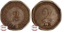 LEIPZIG 10 Pfennig LEIPZIG 2 PFENNIG WERTMARKE -